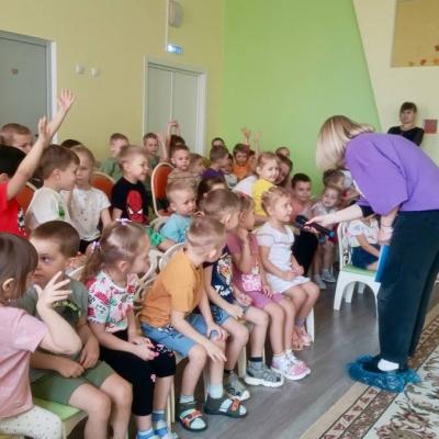 Беседа о пожарной безопасности с воспитанниками детского сада 30 октября