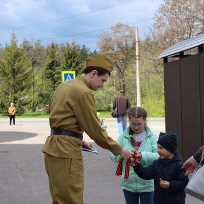 Акция Георгиевская ленточка 