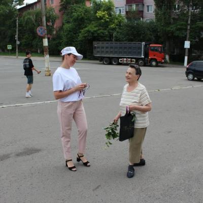 Акция Российский триколор 12 июня 
