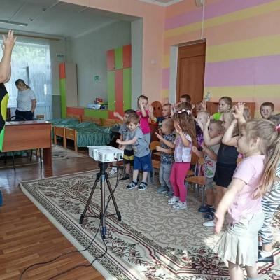 Программа Светофор спешит на помощь в детском саду № 40 5 августа