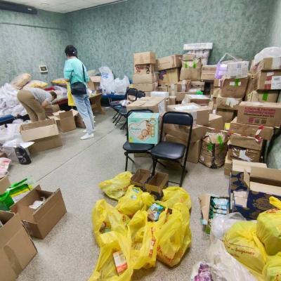 Работа над оказанием помощи жителям приграничных районов Курской области август 2024