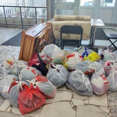 Работа над оказанием помощи жителям приграничных районов Курской области август 2024
