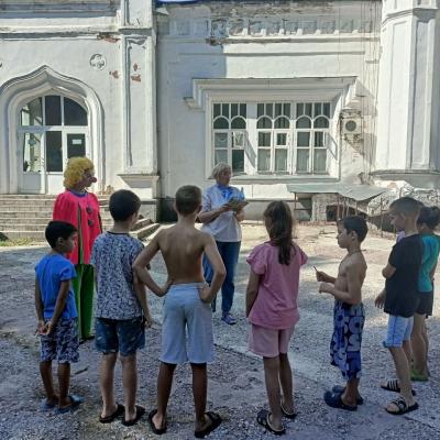 Программа «Подарим друг другу улыбки» для детей из приграничных районов, проживающих в ПВР 30 августа