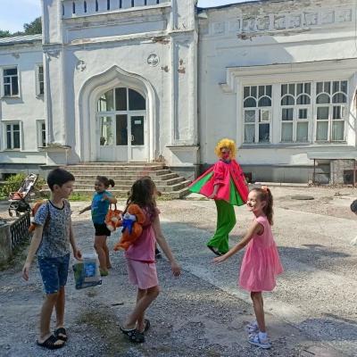 Программа «Подарим друг другу улыбки» для детей из приграничных районов, проживающих в ПВР 30 августа