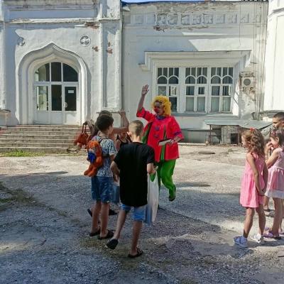 Программа «Подарим друг другу улыбки» для детей из приграничных районов, проживающих в ПВР 30 августа