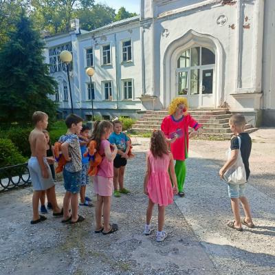 Программа «Подарим друг другу улыбки» для детей из приграничных районов, проживающих в ПВР 30 августа