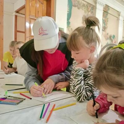 Программа «Весёлый светофор» для детей из приграничья, проживающих в ПВР, 27 сентября