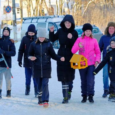 Акция Покормите птиц 15 января